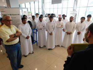 Students of the College of Engineering in Al-Qunfudhah Visit the Toyota Maintenance Center